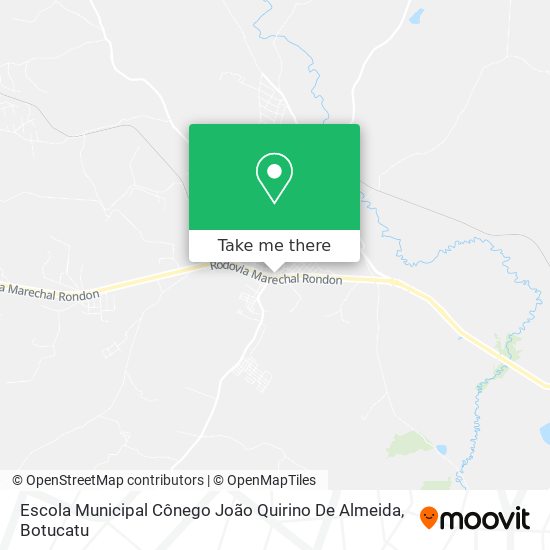 Mapa Escola Municipal Cônego João Quirino De Almeida