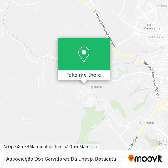 Associação Dos Servidores Da Unesp map