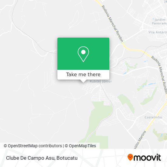 Clube De Campo Asu map