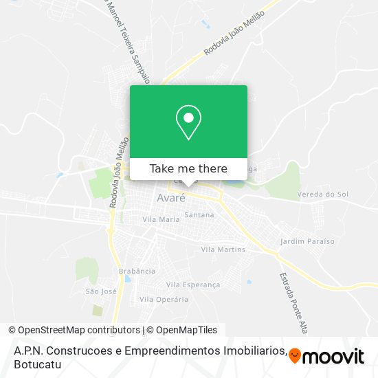 A.P.N. Construcoes e Empreendimentos Imobiliarios map