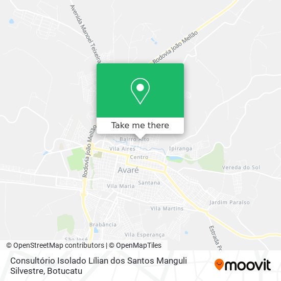 Consultório Isolado Lílian dos Santos Manguli Silvestre map