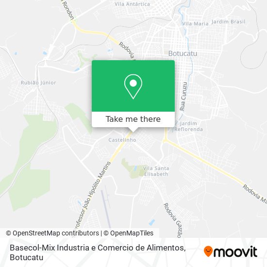 Basecol-Mix Industria e Comercio de Alimentos map