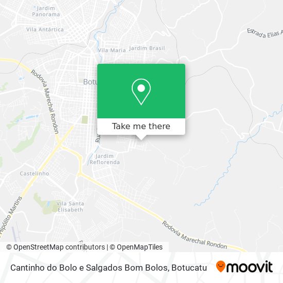 Cantinho do Bolo e Salgados Bom Bolos map