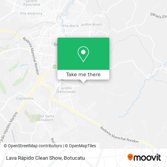 Lava Rápido Clean Show map