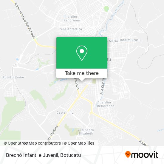 Brechó Infantl e Juvenil map