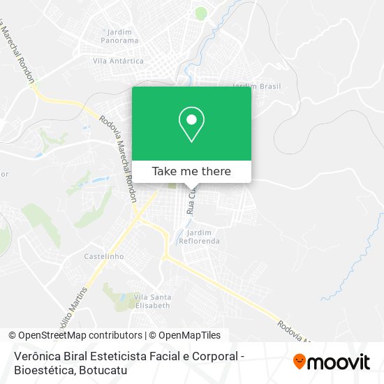 Verônica Biral Esteticista Facial e Corporal - Bioestética map