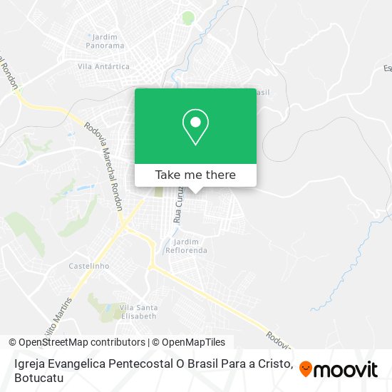 Igreja Evangelica Pentecostal O Brasil Para a Cristo map