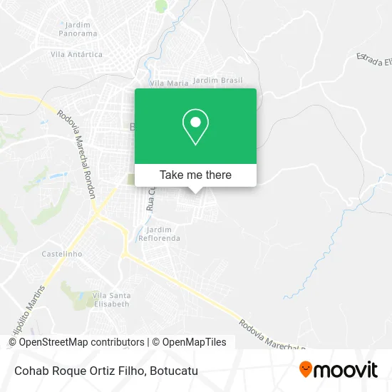 Cohab Roque Ortiz Filho map