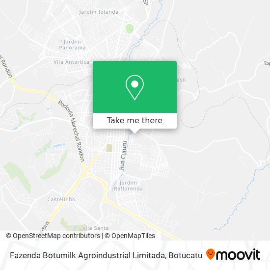 Fazenda Botumilk Agroindustrial Limitada map