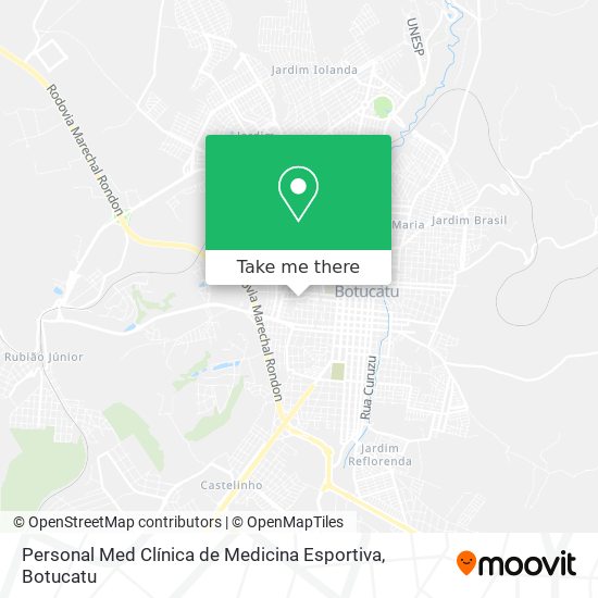Personal Med Clínica de Medicina Esportiva map