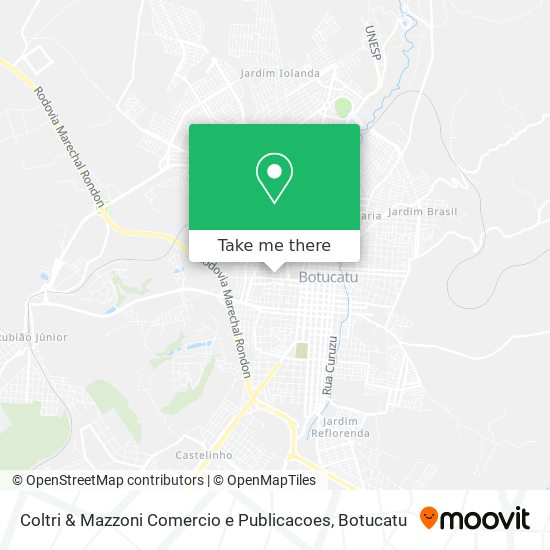 Coltri & Mazzoni Comercio e Publicacoes map