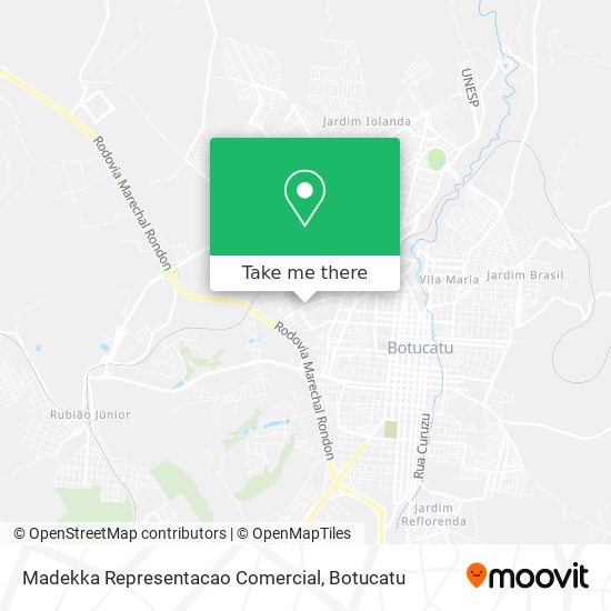 Madekka Representacao Comercial map