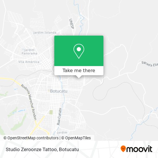 Studio Zeroonze Tattoo map