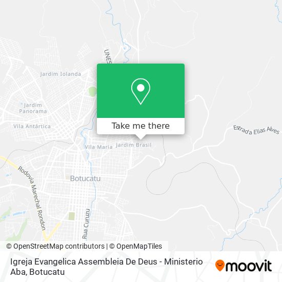 Igreja Evangelica Assembleia De Deus - Ministerio Aba map