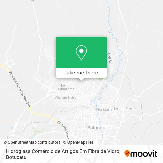 Hidroglass Comércio de Artigos Em Fibra de Vidro map