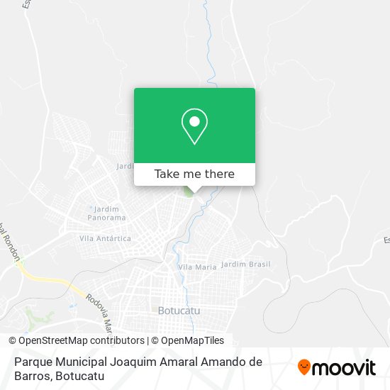 Parque Municipal Joaquim Amaral Amando de Barros map