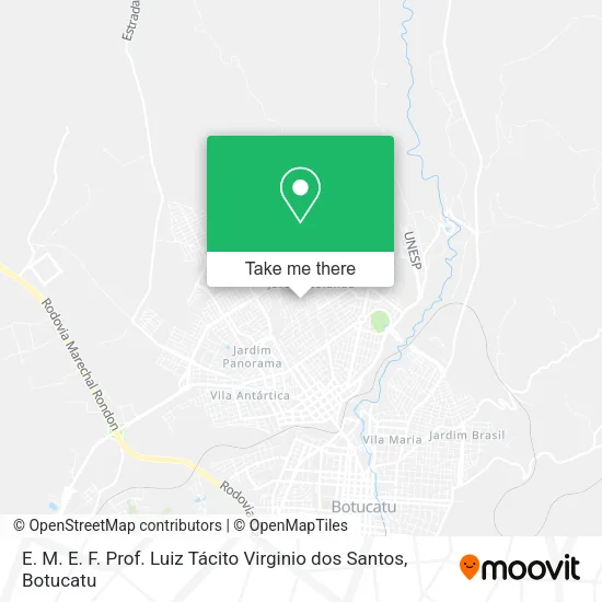 E. M. E. F. Prof. Luiz Tácito Virginio dos Santos map