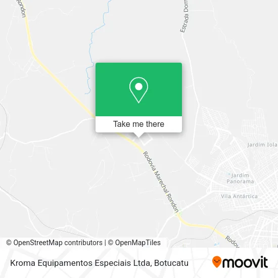 Kroma Equipamentos Especiais Ltda map