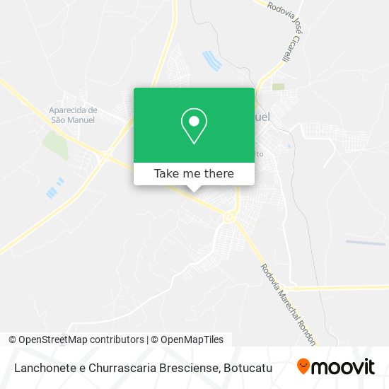 Lanchonete e Churrascaria Bresciense map