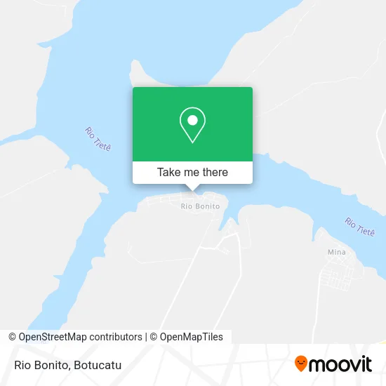 Rio Bonito map