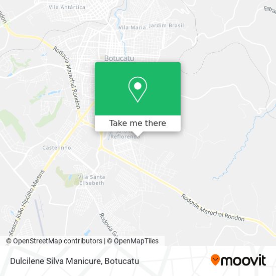 Dulcilene Silva Manicure map