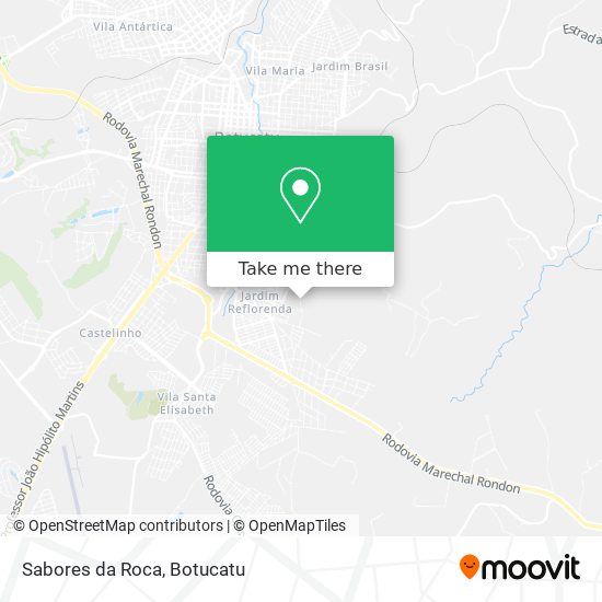 Sabores da Roca map