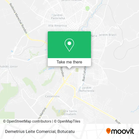 Demetrius Leite Comercial map