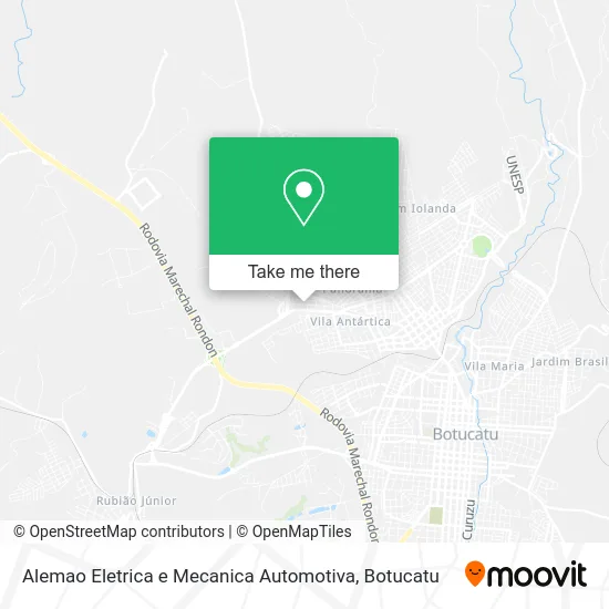 Alemao Eletrica e Mecanica Automotiva map