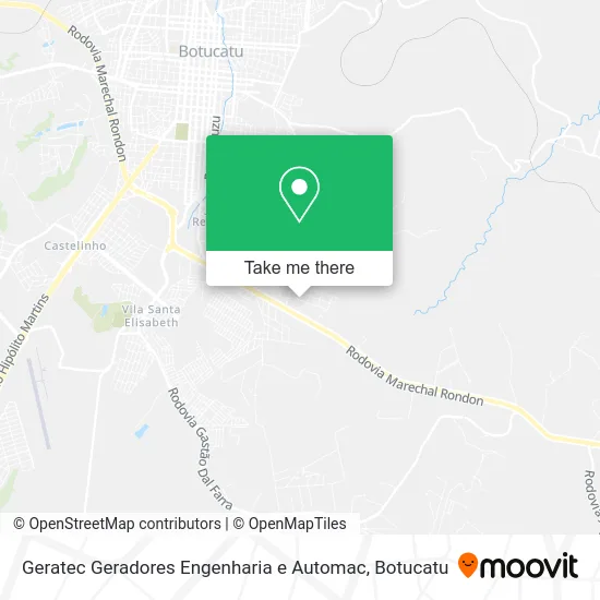 Geratec Geradores Engenharia e Automac map