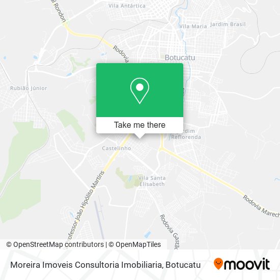 Mapa Moreira Imoveis Consultoria Imobiliaria