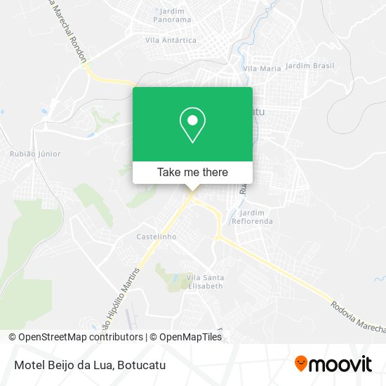 Motel Beijo da Lua map