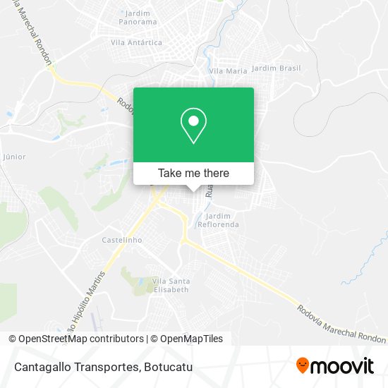 Cantagallo Transportes map