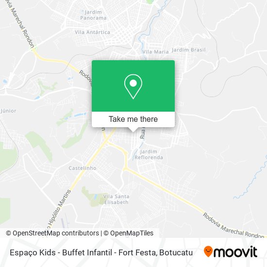 Espaço Kids - Buffet Infantil - Fort Festa map