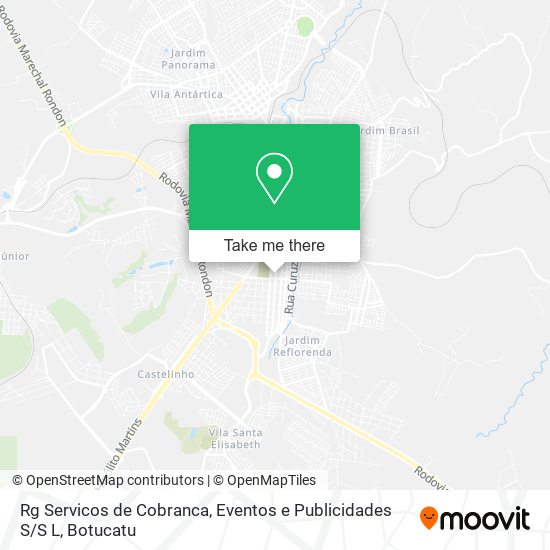 Mapa Rg Servicos de Cobranca, Eventos e Publicidades S / S L