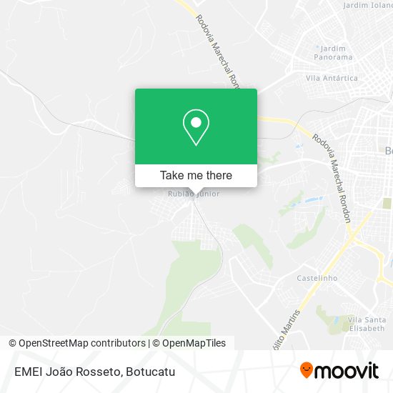 Mapa EMEI João Rosseto