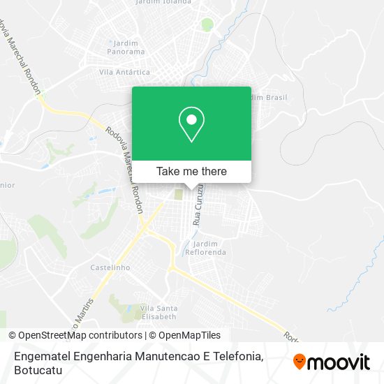 Mapa Engematel Engenharia Manutencao E Telefonia