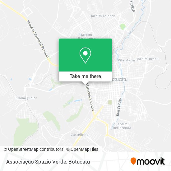 Mapa Associação Spazio Verde