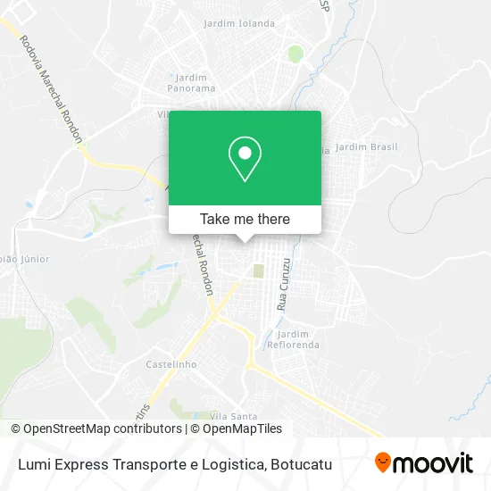 Lumi Express Transporte e Logistica map