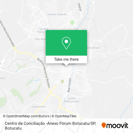 Centro de Conciliação -Anexo Fórum Botucatu / SP map