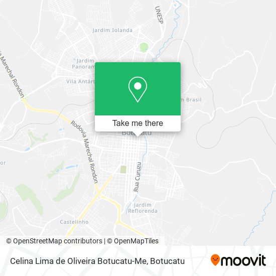 Mapa Celina Lima de Oliveira Botucatu-Me