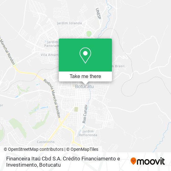 Financeira Itaú Cbd S.A. Crédito Financiamento e Investimento map