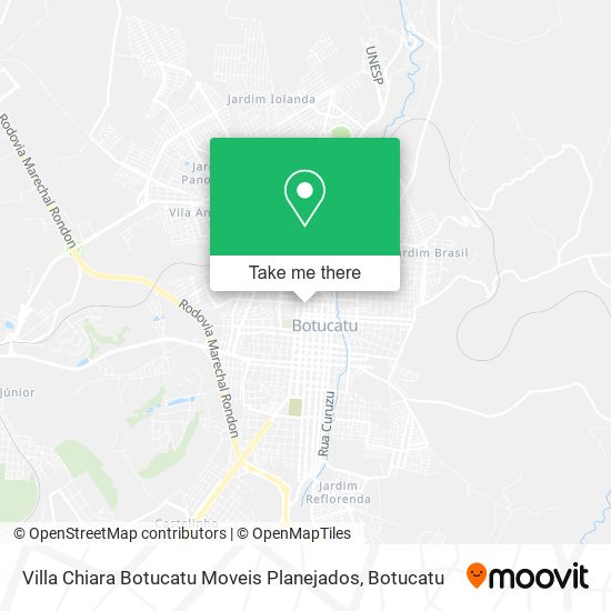 Villa Chiara Botucatu Moveis Planejados map