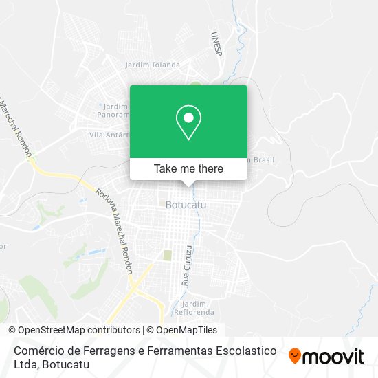 Comércio de Ferragens e Ferramentas Escolastico Ltda map