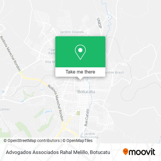 Advogados Associados Rahal Melillo map