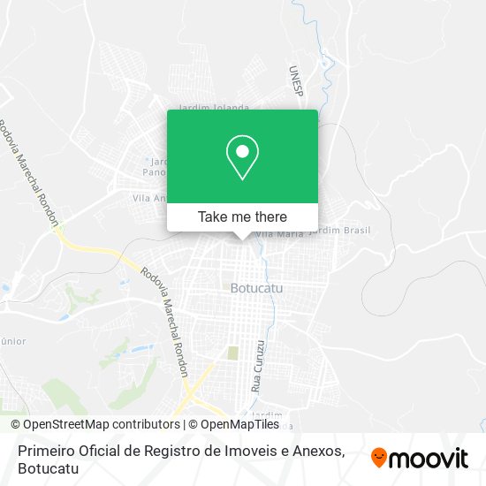 Primeiro Oficial de Registro de Imoveis e Anexos map
