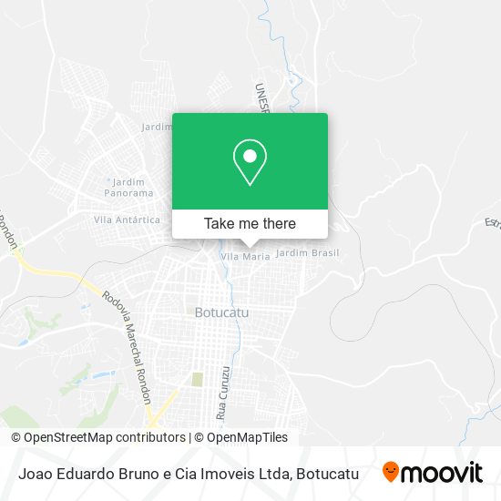 Mapa Joao Eduardo Bruno e Cia Imoveis Ltda