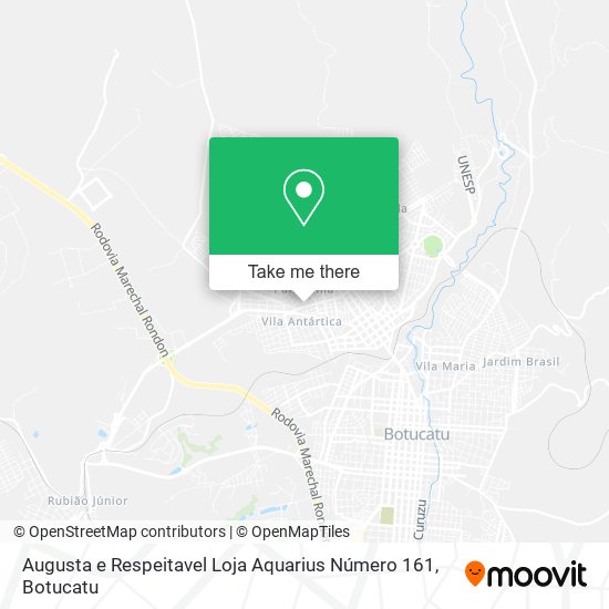 Augusta e Respeitavel Loja Aquarius Número 161 map