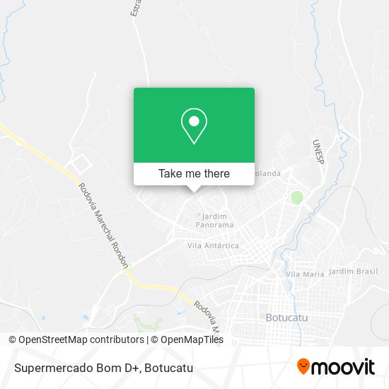 Supermercado Bom D+ map