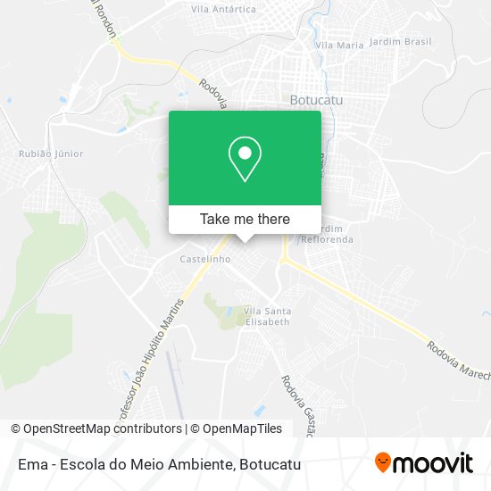 Mapa Ema - Escola do Meio Ambiente