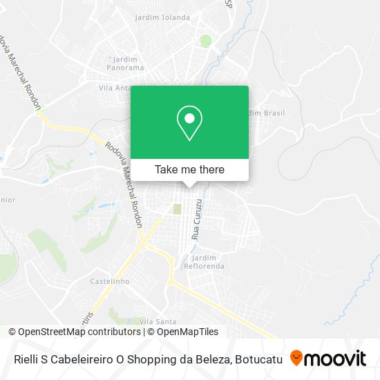 Rielli S Cabeleireiro O Shopping da Beleza map